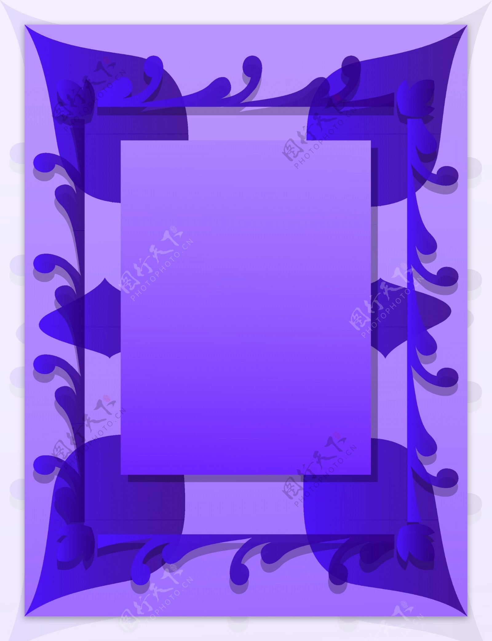 装饰紫色梦幻图案广告背景