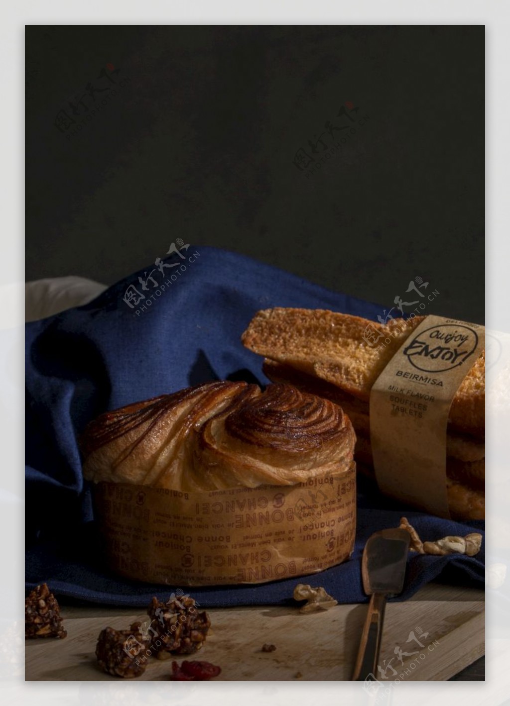 食物摄影面包