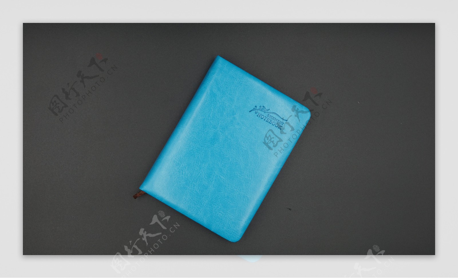 蓝色笔记本高清图片