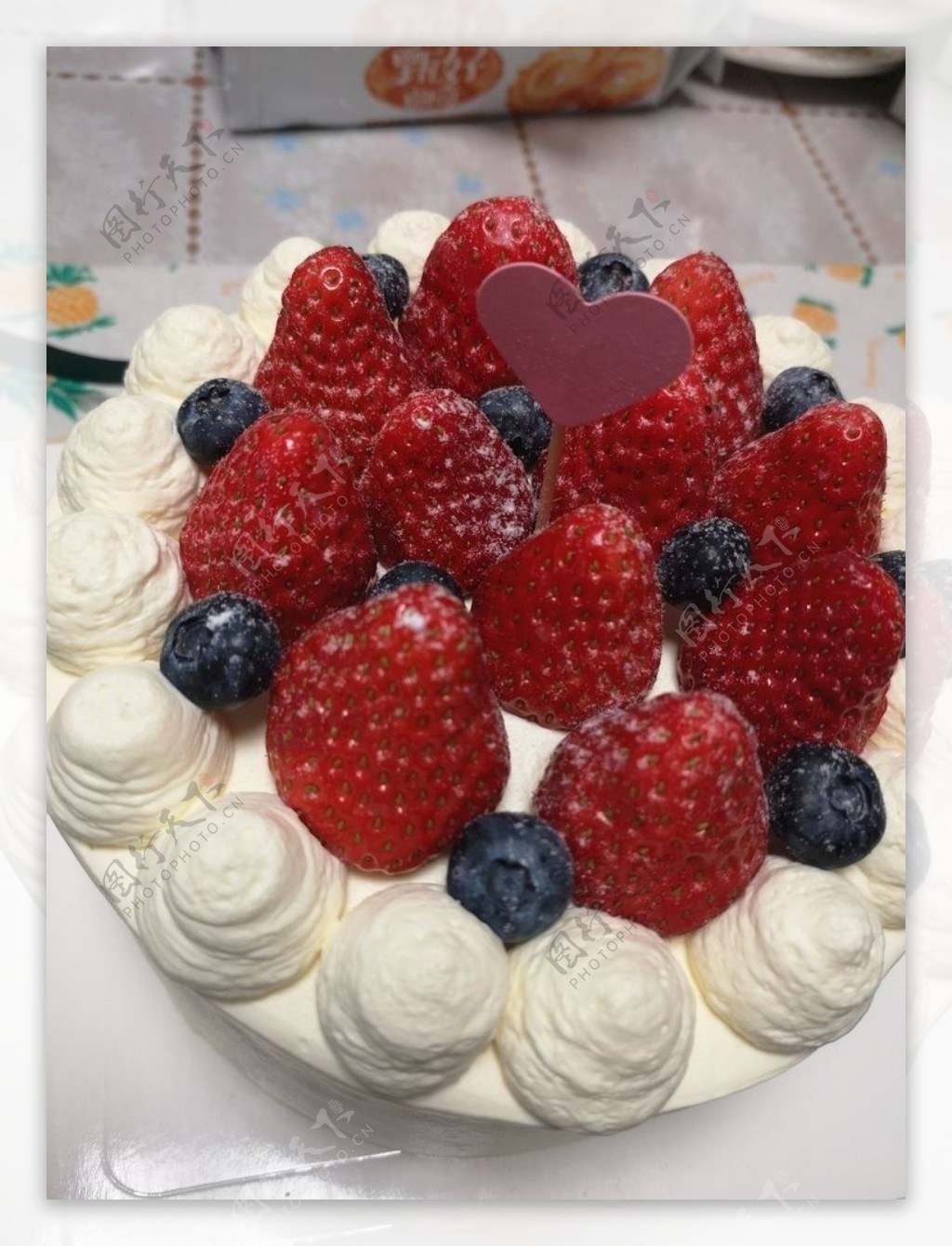 草莓奶油蛋糕
