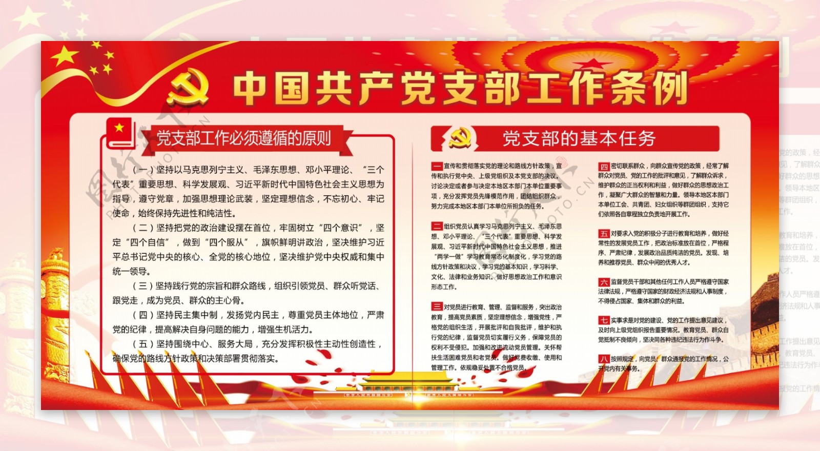 中国共产党党支部工作条例