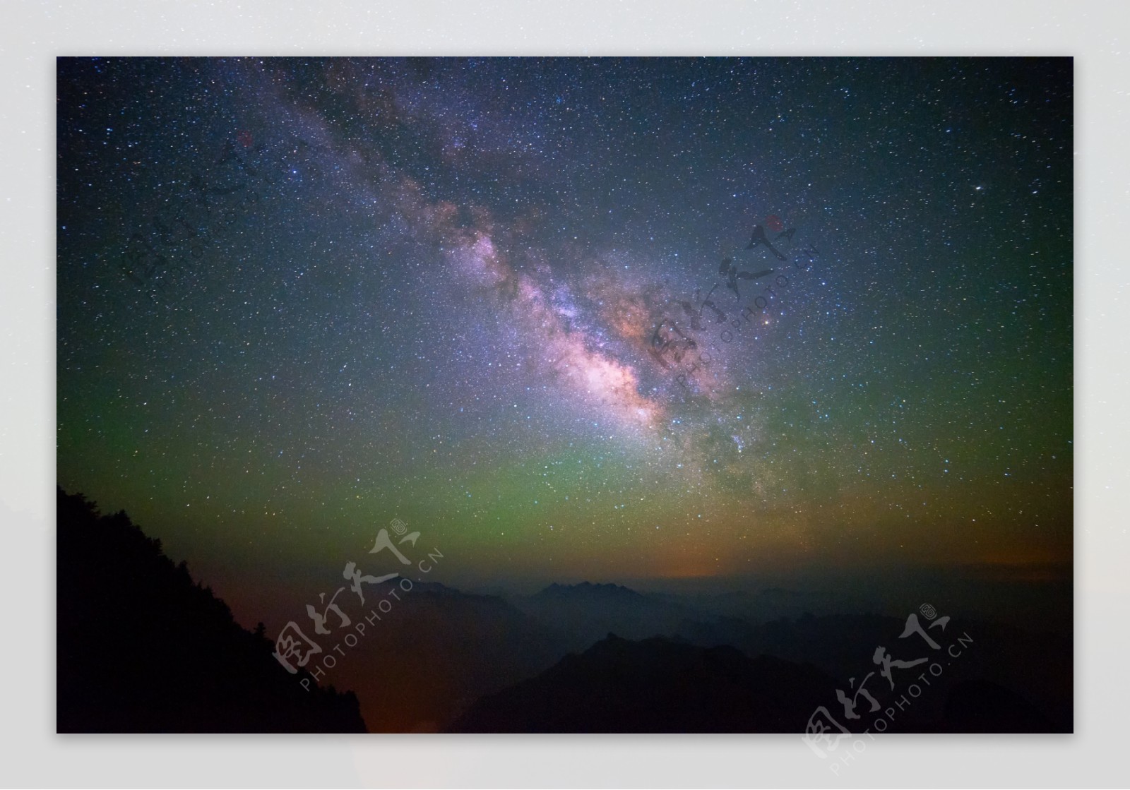 浪漫星空背景