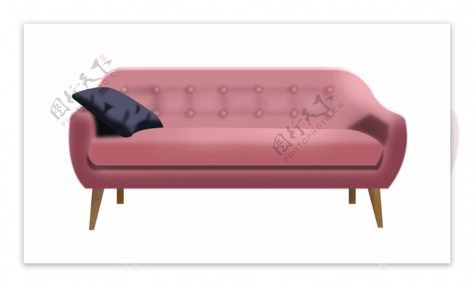 粉色温馨可爱沙发