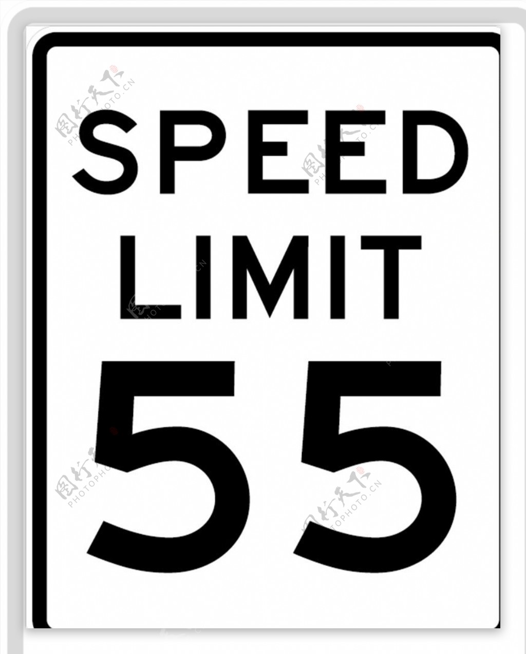 交通图标系列速度限制图标