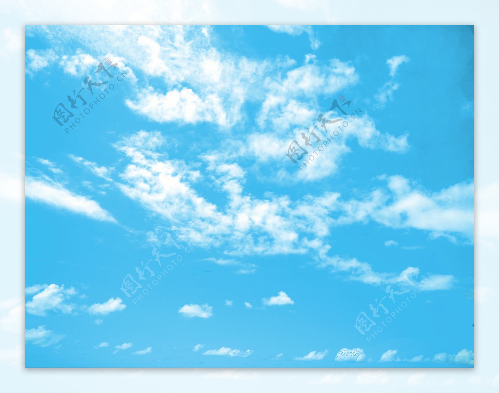 天空云朵PSD素材1
