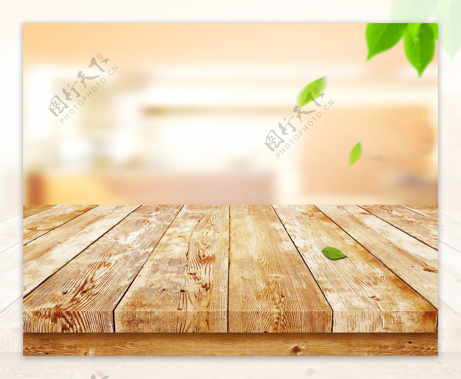 木桌台面背景桌面