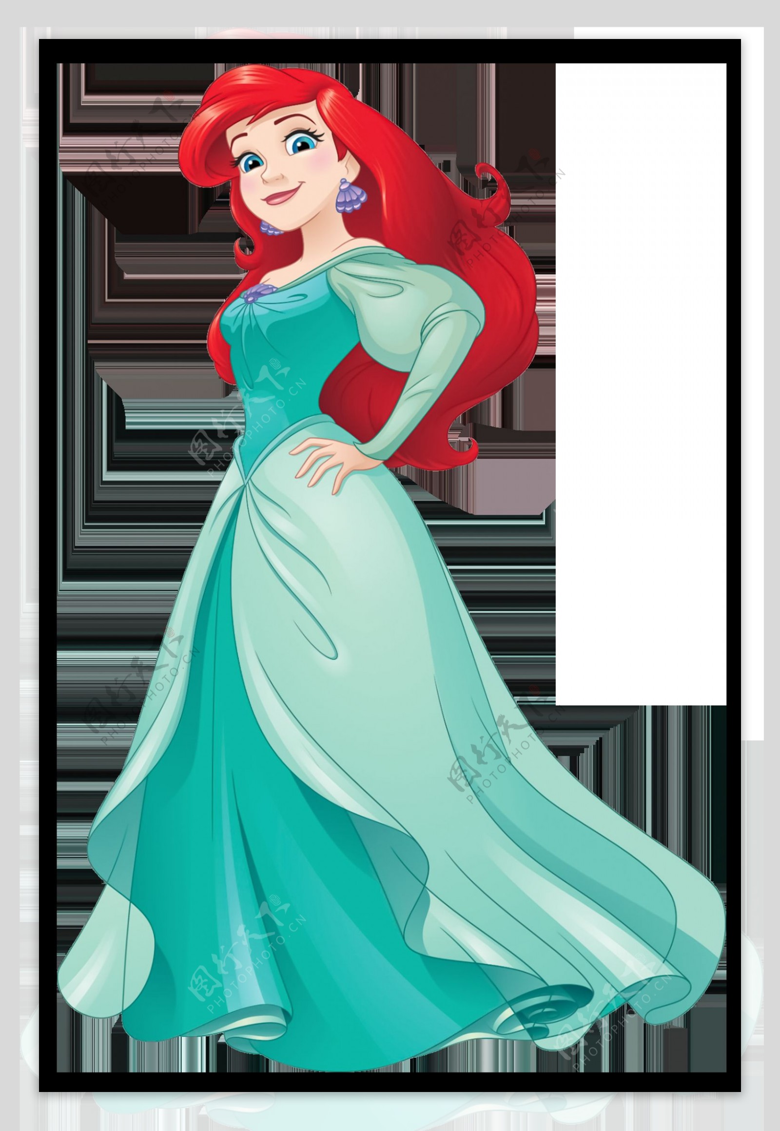 迪士尼人鱼公主爱丽儿Ariel2010年B版图片素材-编号13709912-图行天下