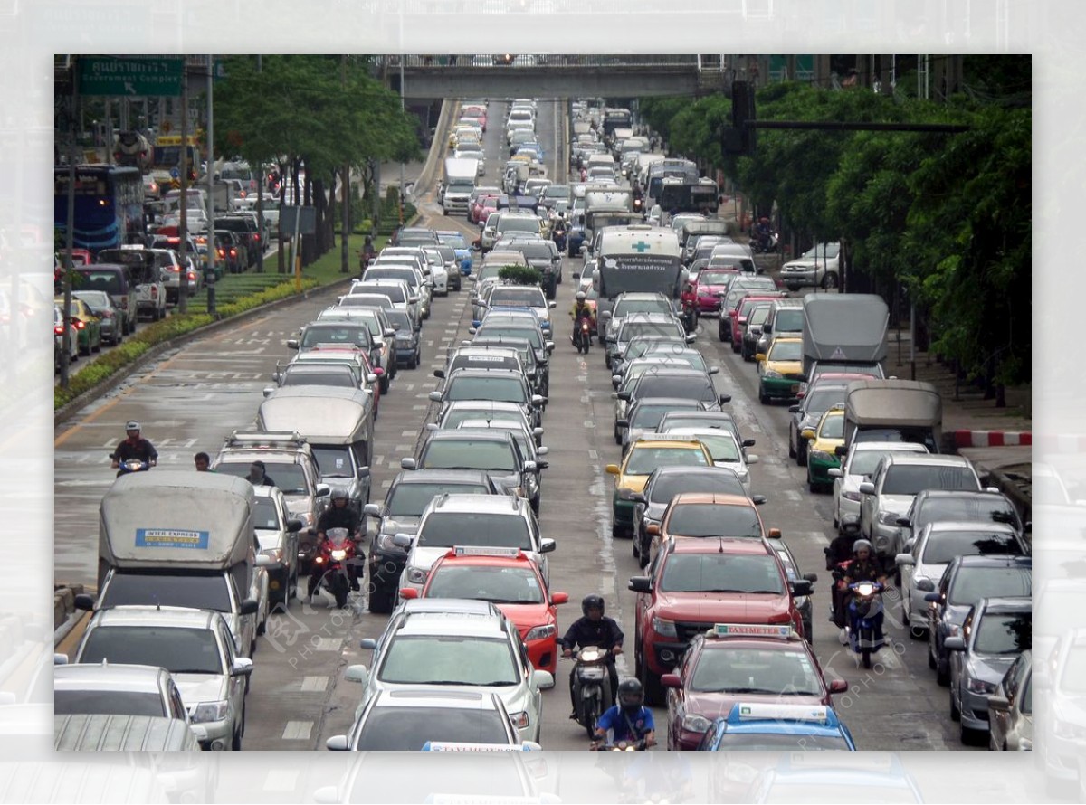 曼谷交通堵塞
