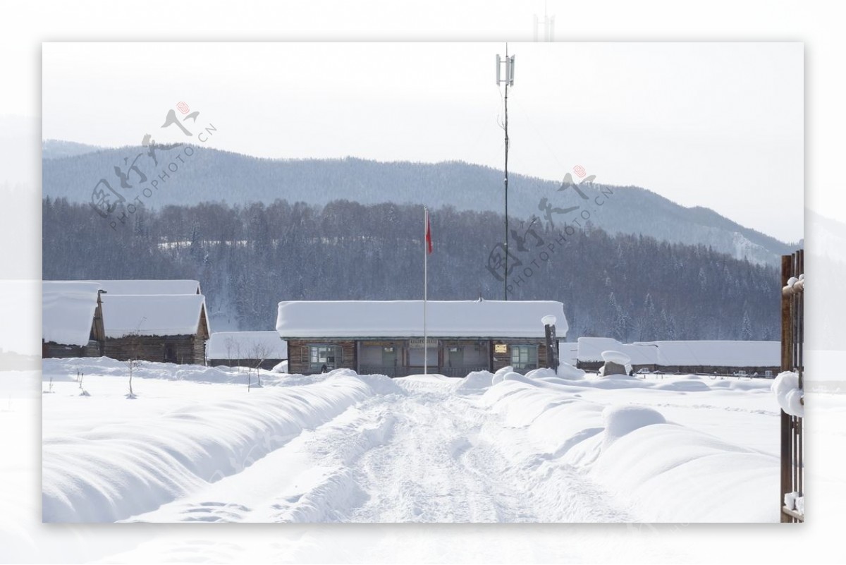 冬天雪景