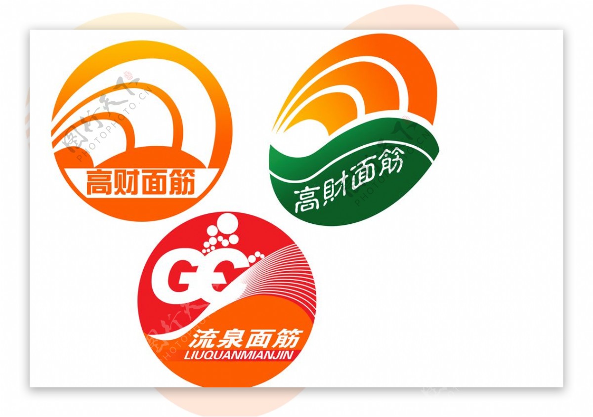 高财面筋logo