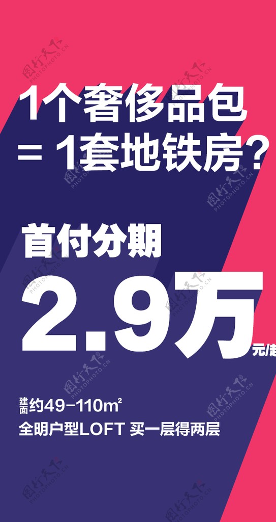 地产微信公寓系列卖点