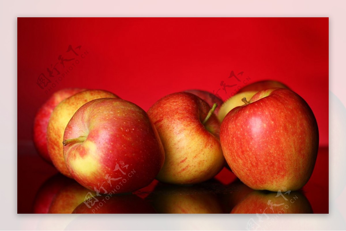 红色苹果高清摄影