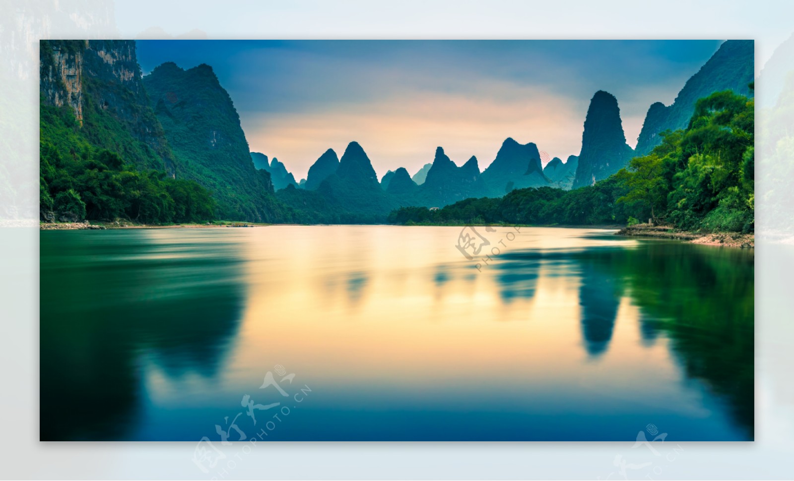 美丽的桂林山水