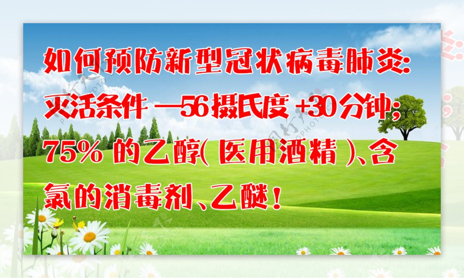 新型冠状病毒感染肺炎宣传标语