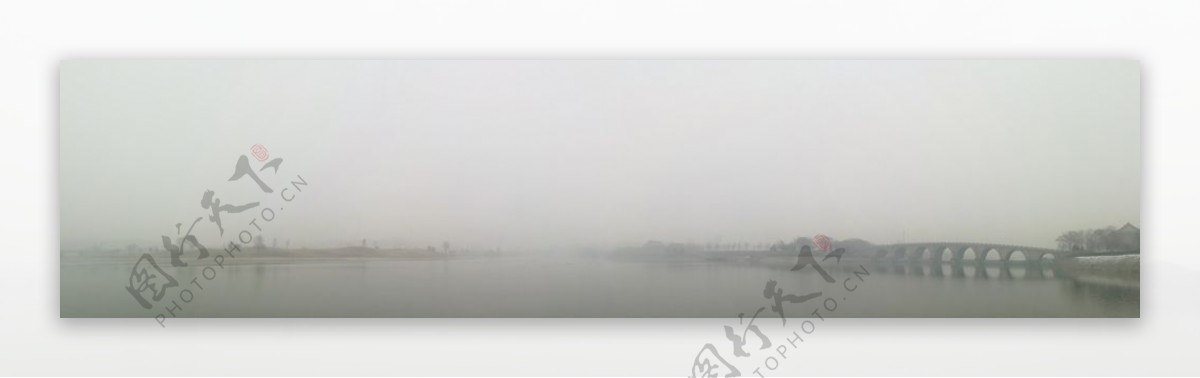 通州北运河全景图