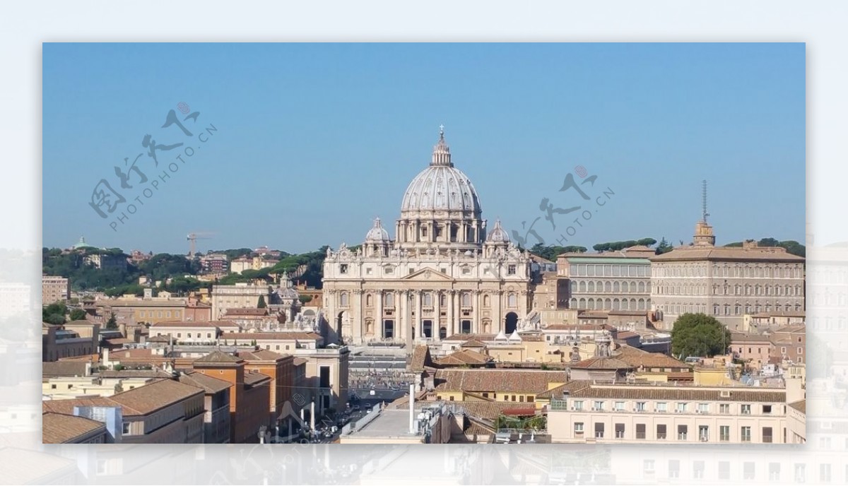 梵蒂冈建筑风情摄影