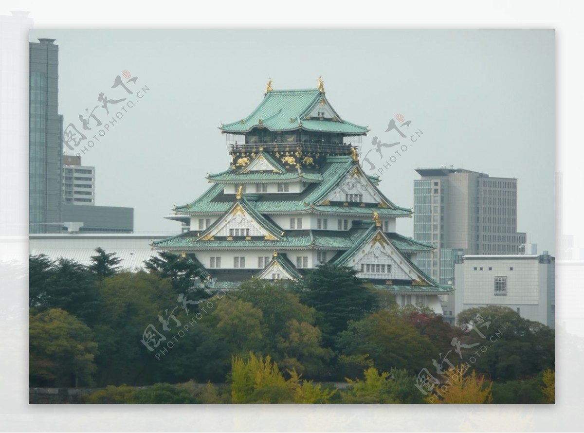 日本东京银座建筑景观