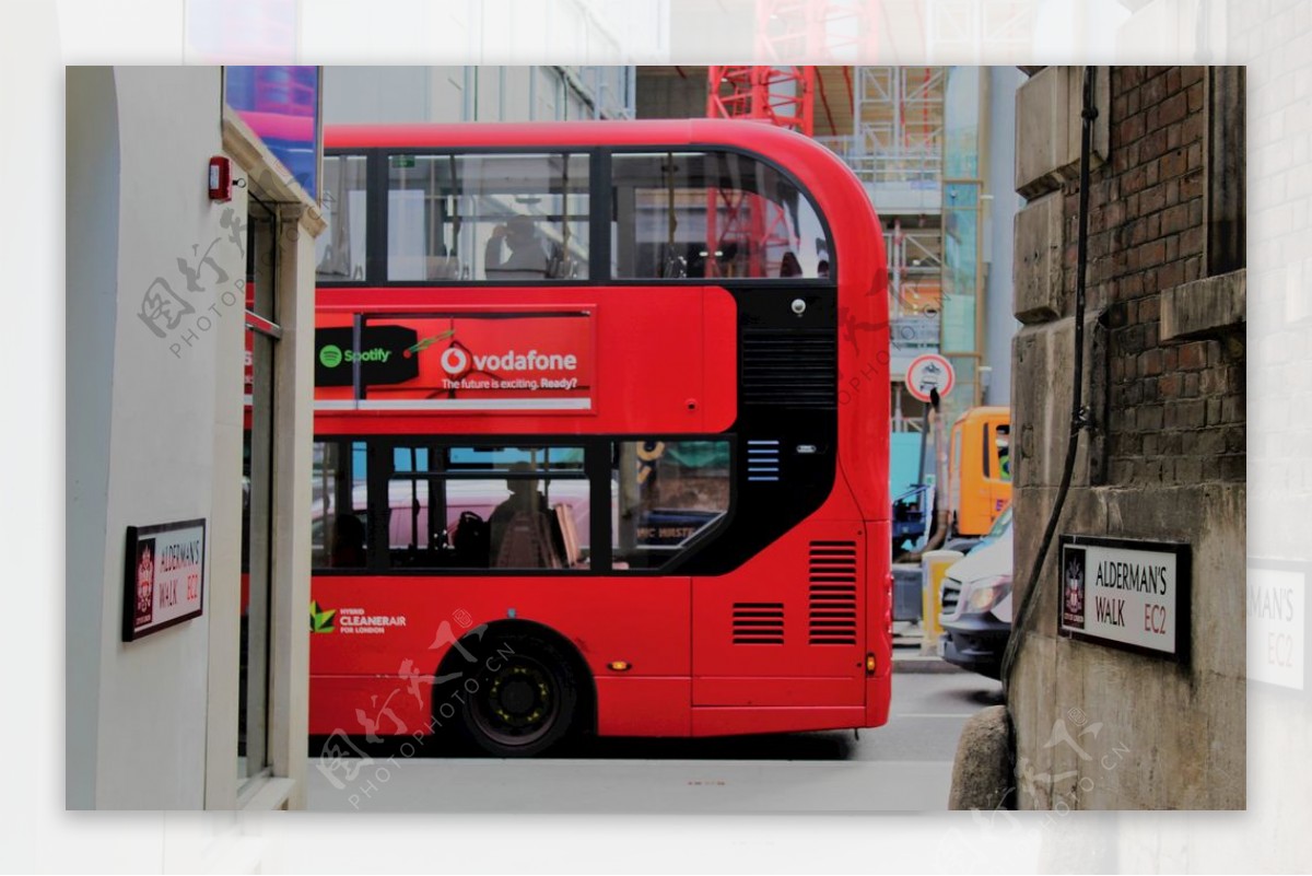 伦敦巴士双层交通旅游