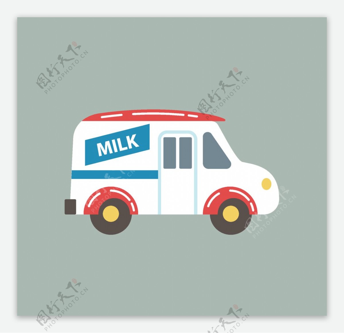 牛奶车