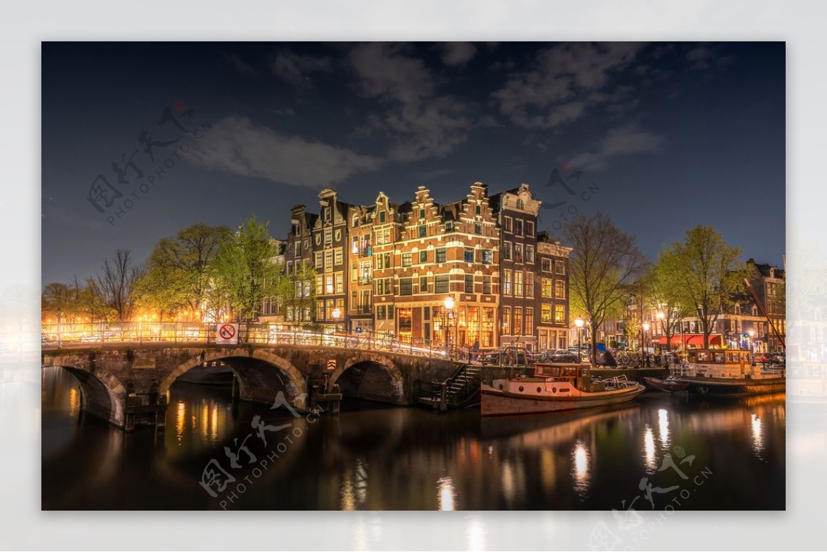 阿姆斯特丹夜景