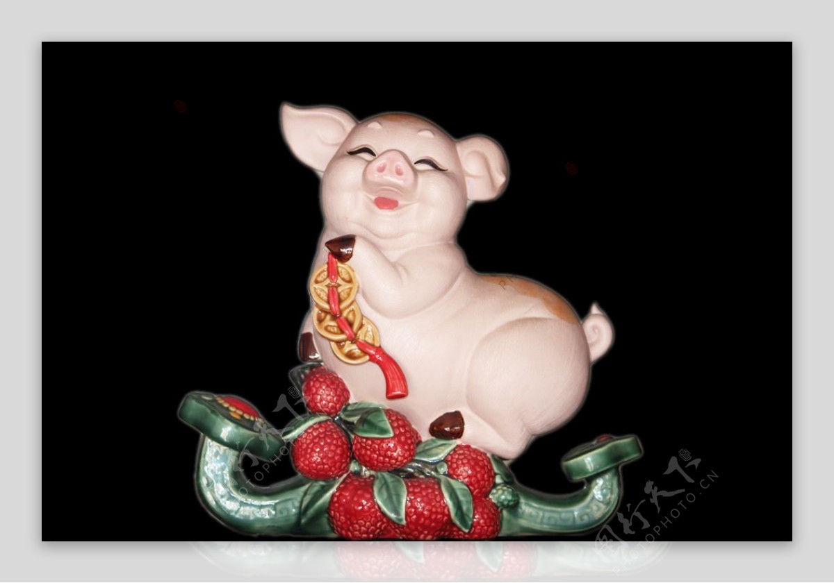 石湾陶瓷猪