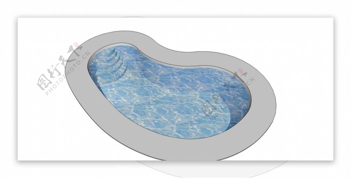 游泳池模型