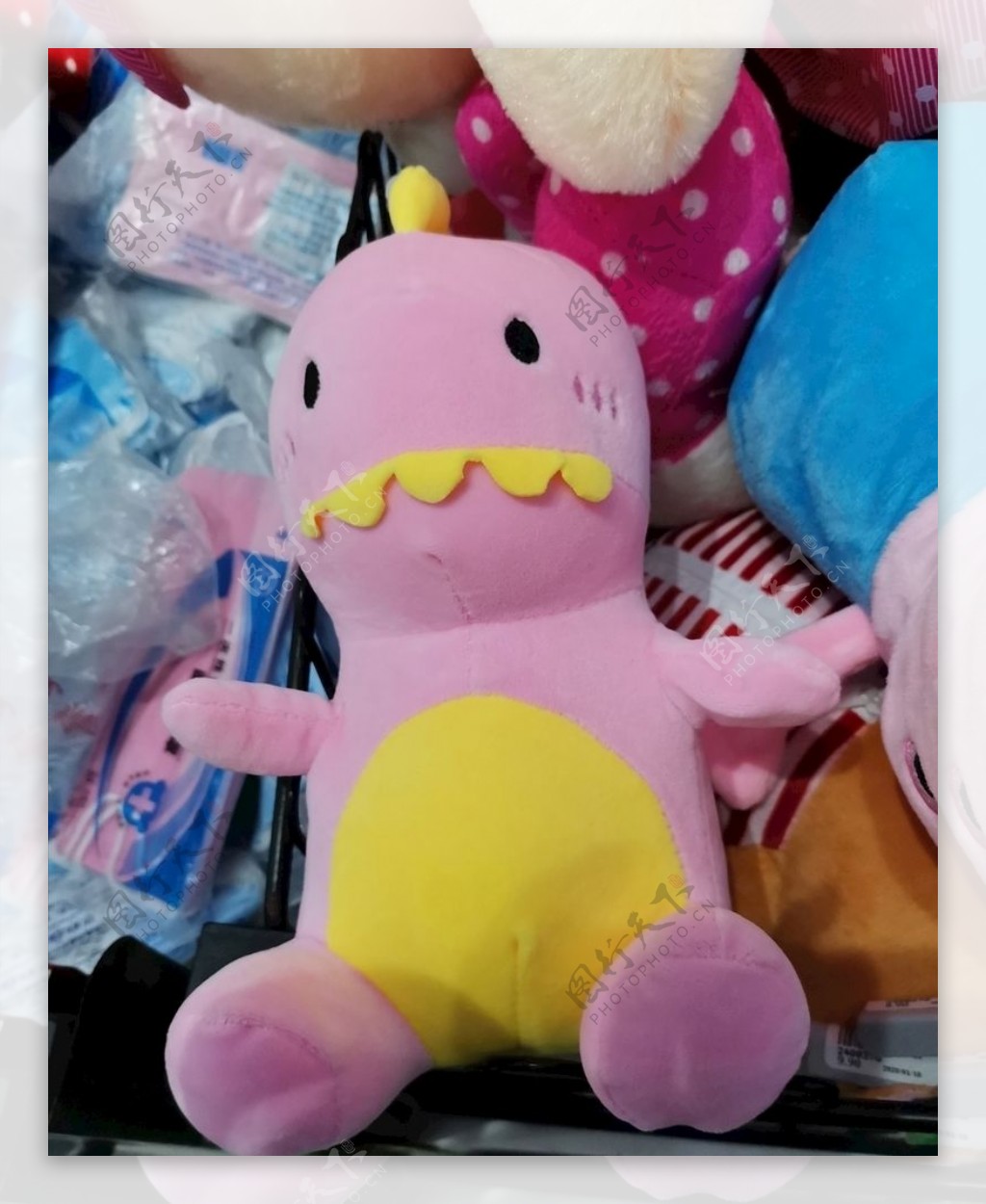 粉色小恐龙玩具
