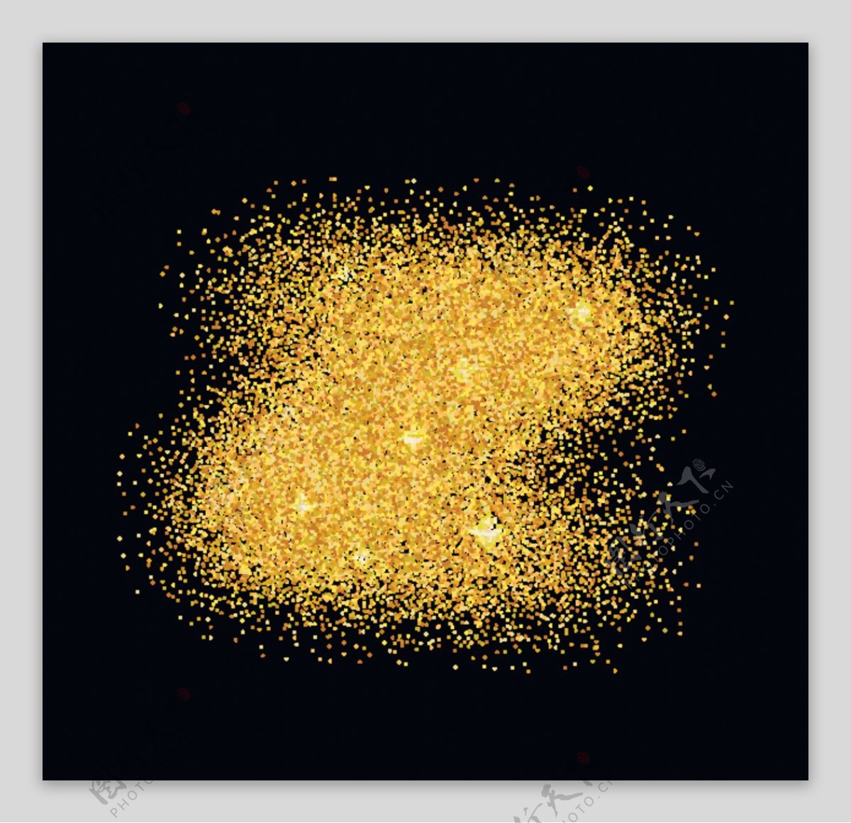 金色粒子