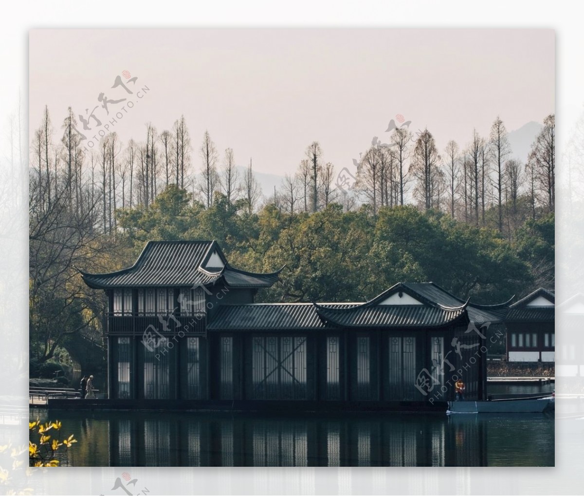 中国水上古建筑