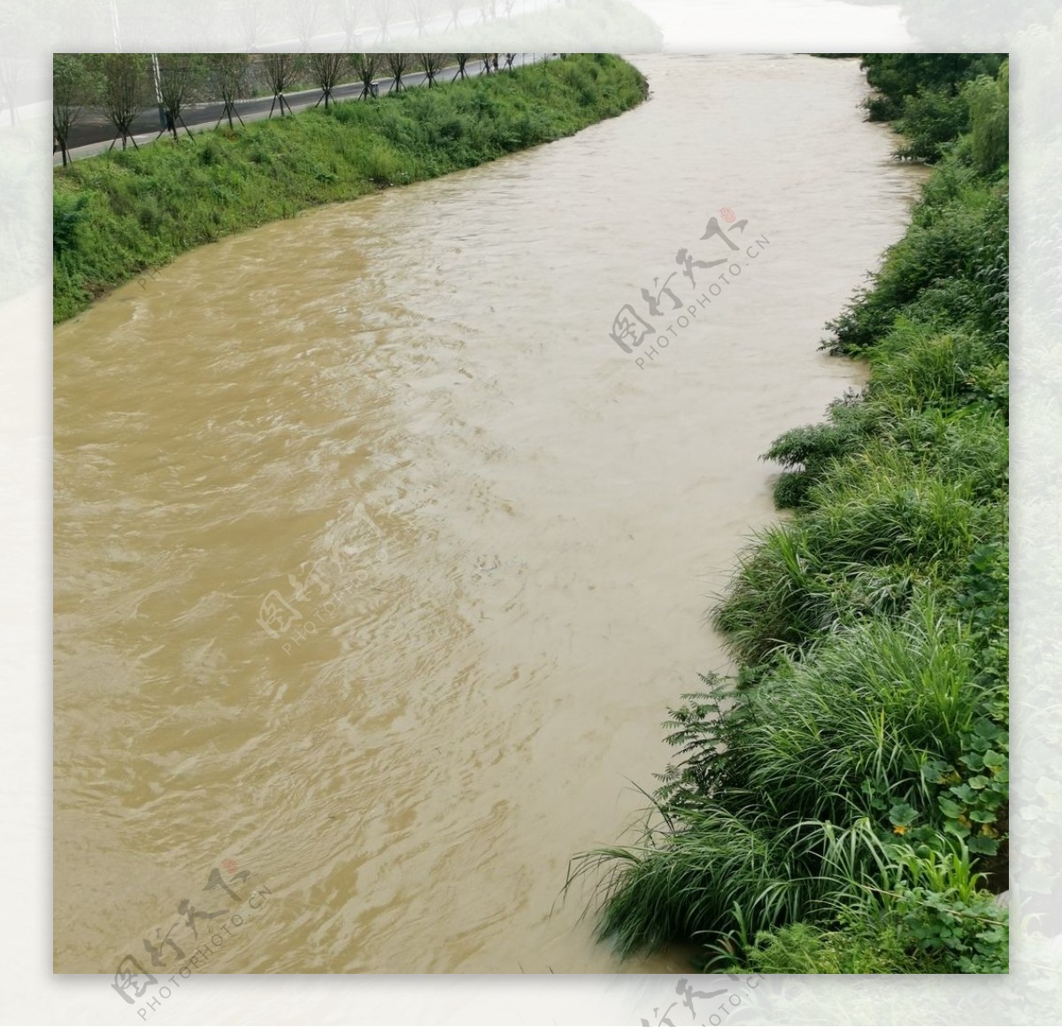 黄河水洪水