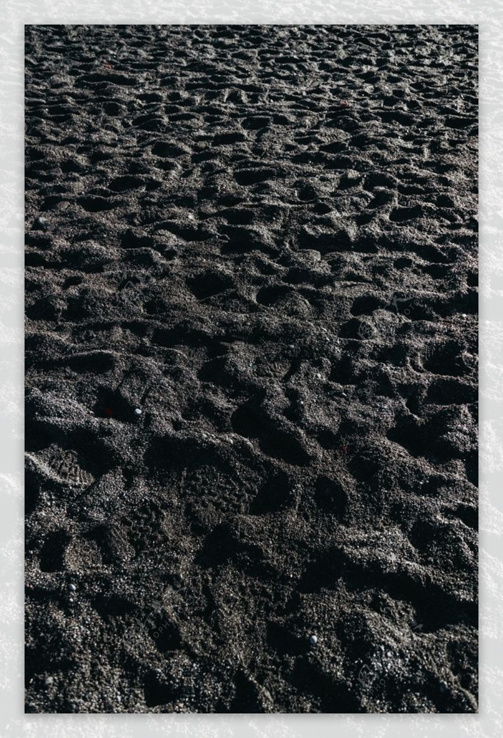 黑白沙子