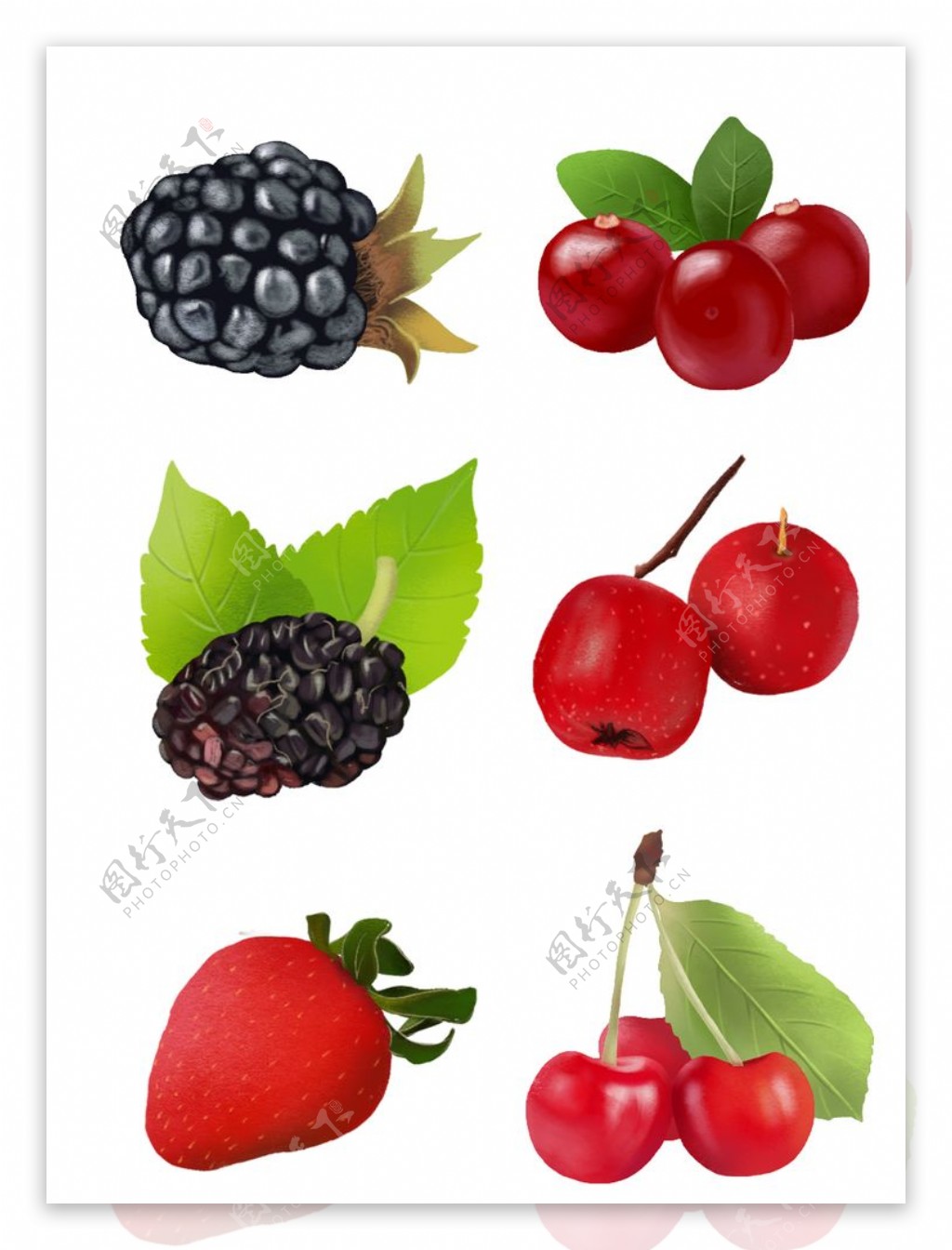 水果详情页水果海报素材水果