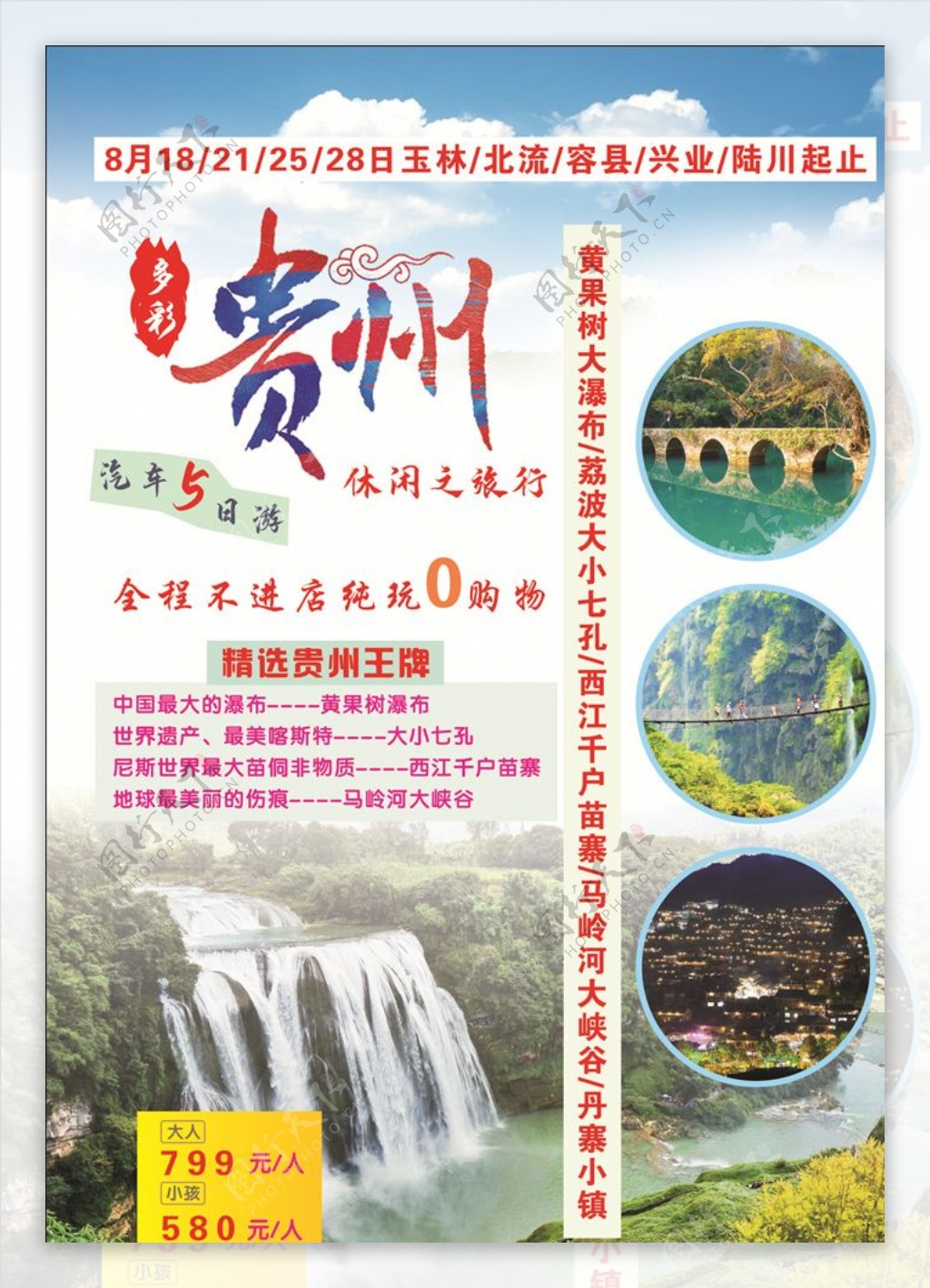 贵州旅游圣地黄果树大瀑布