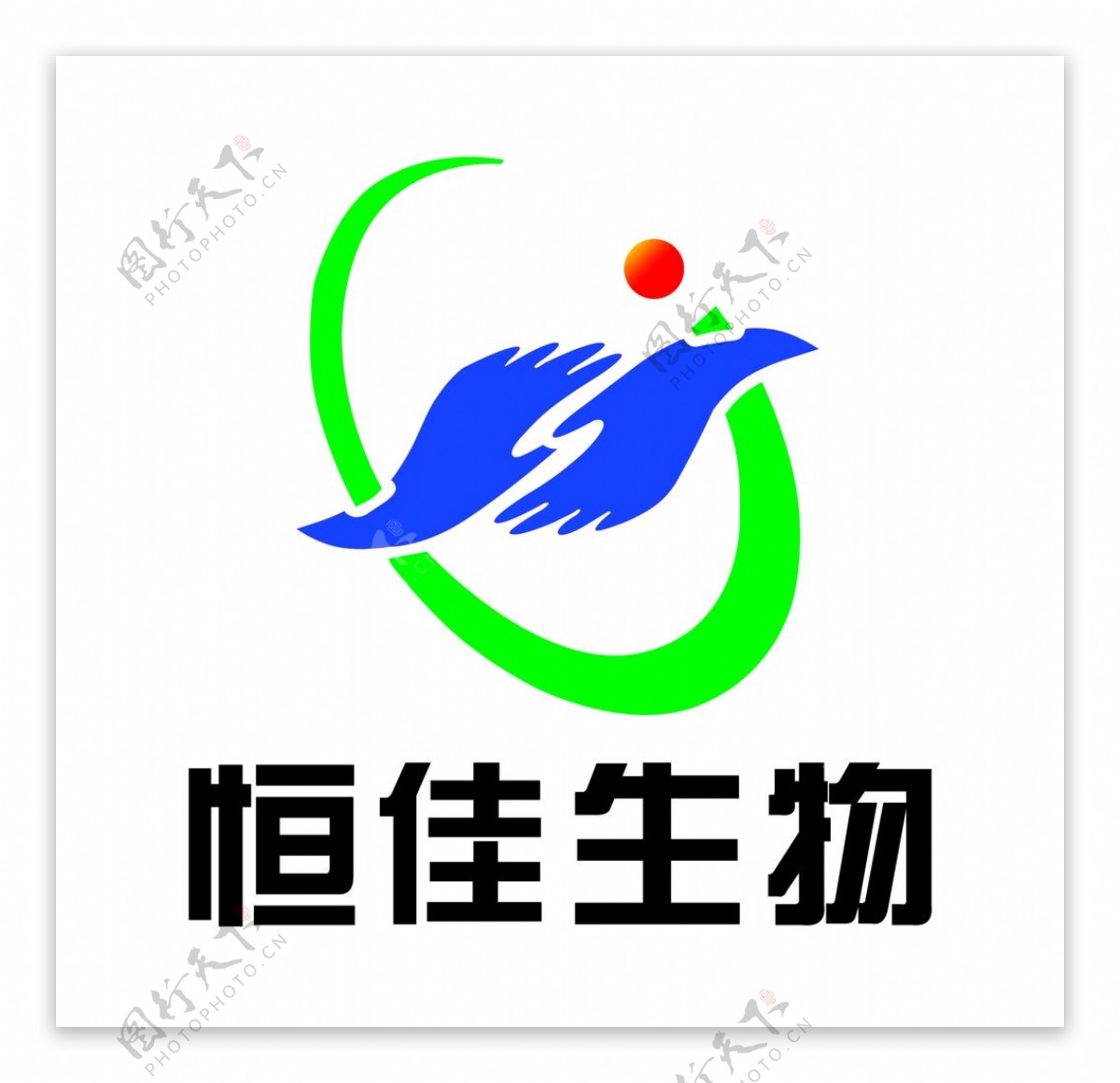 恒佳生物logo