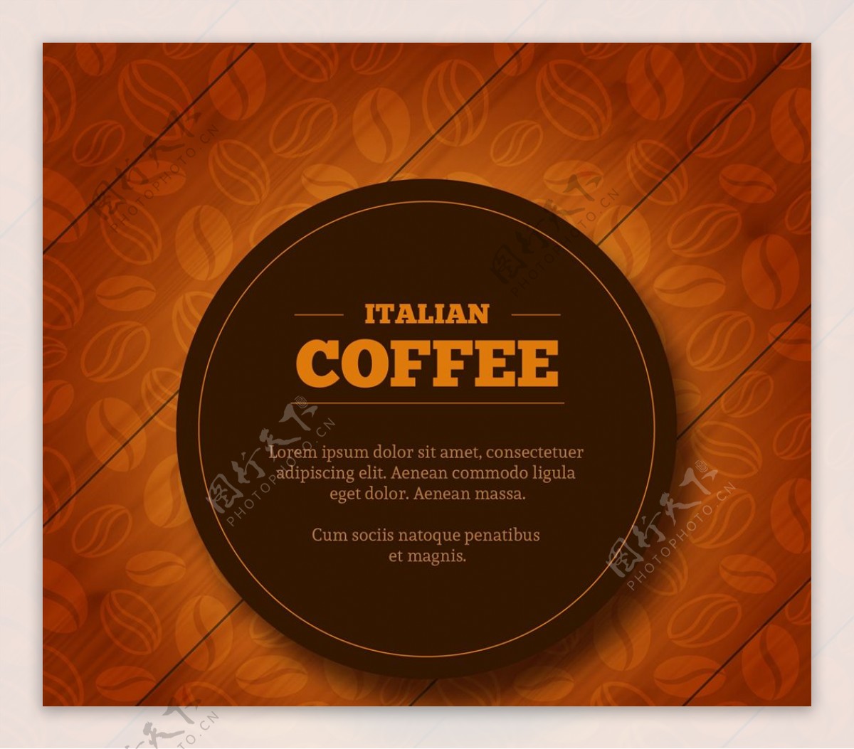 意大利咖啡标签