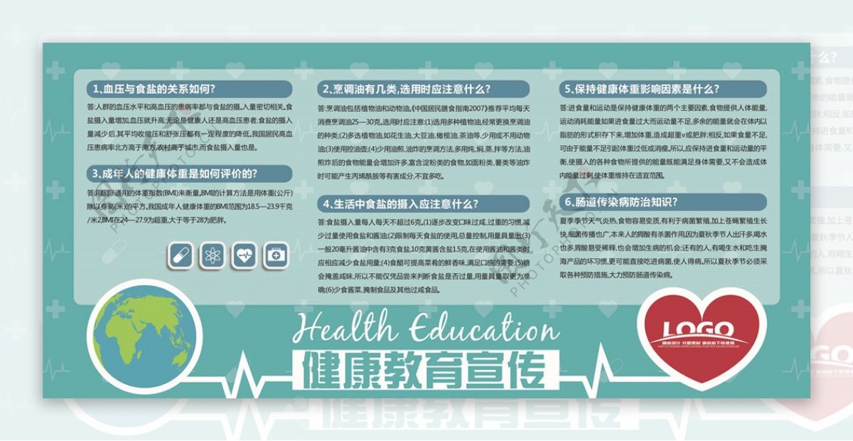 健康教育宣传栏