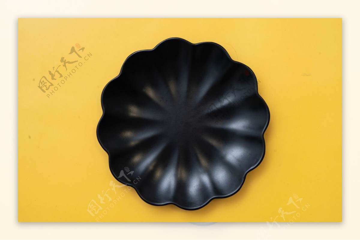 黑色陶瓷蘸水碟子