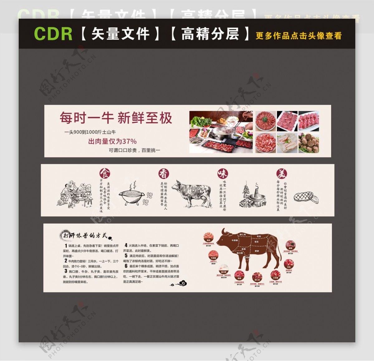 牛肉火锅海报