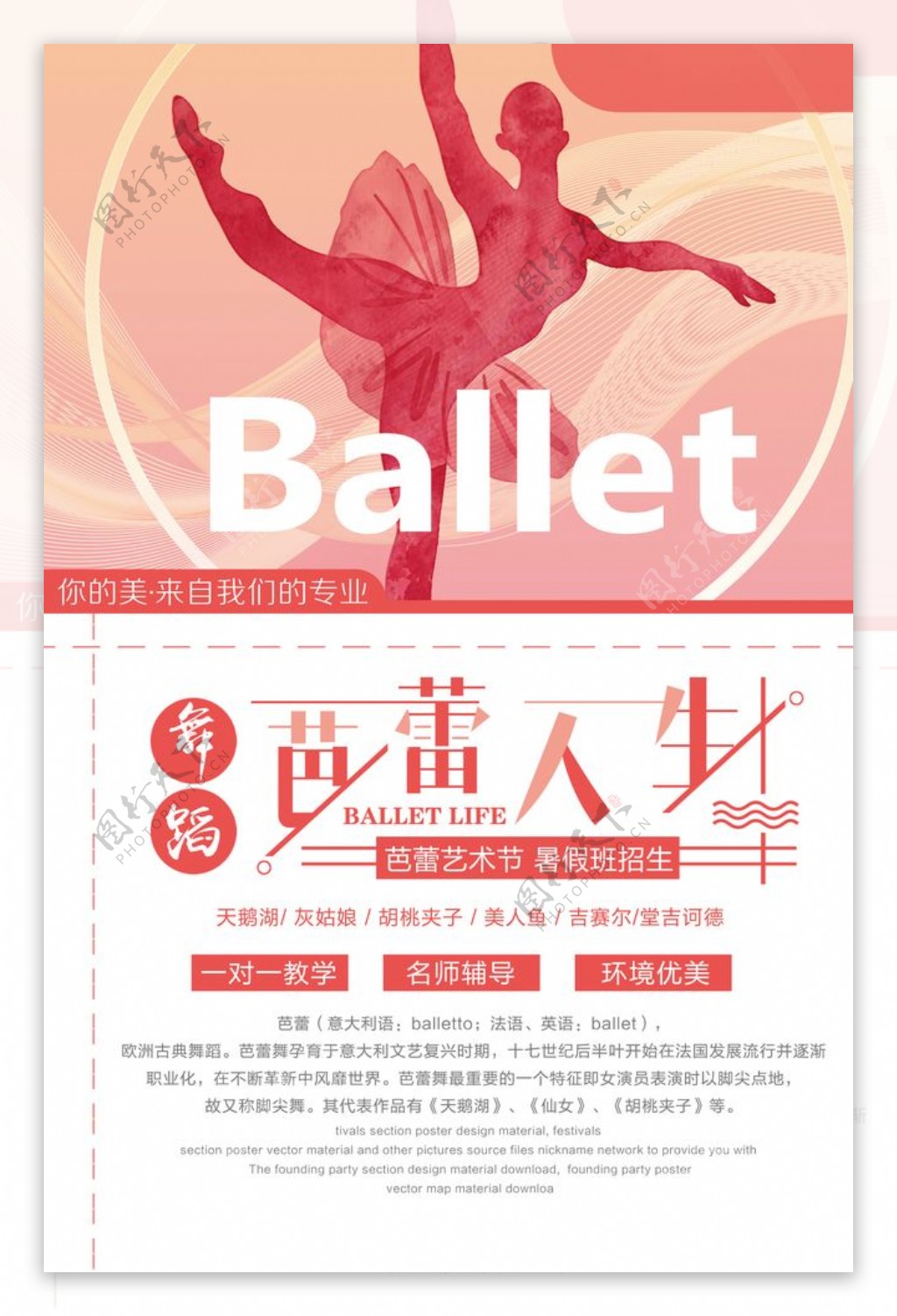 芭蕾人生海报宣传图片