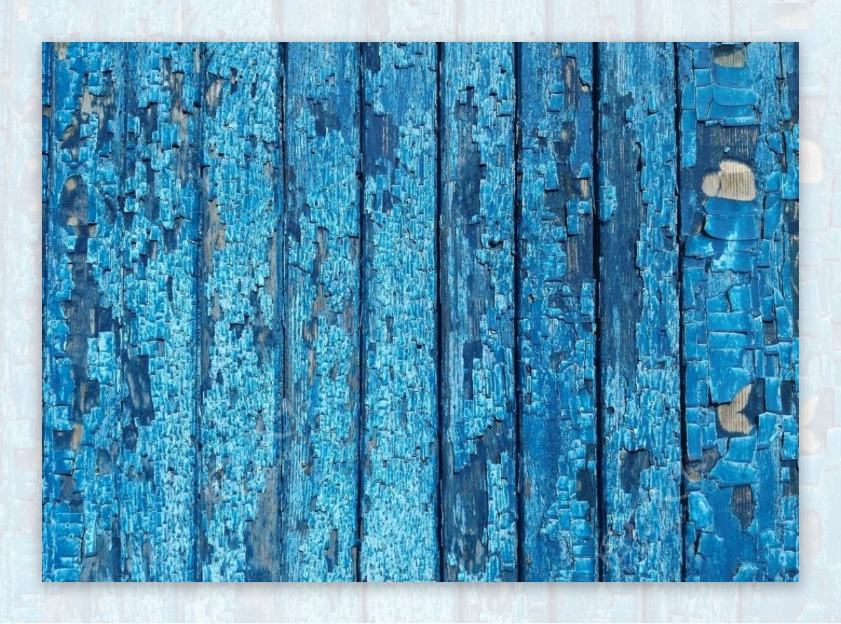 蓝色木板图片