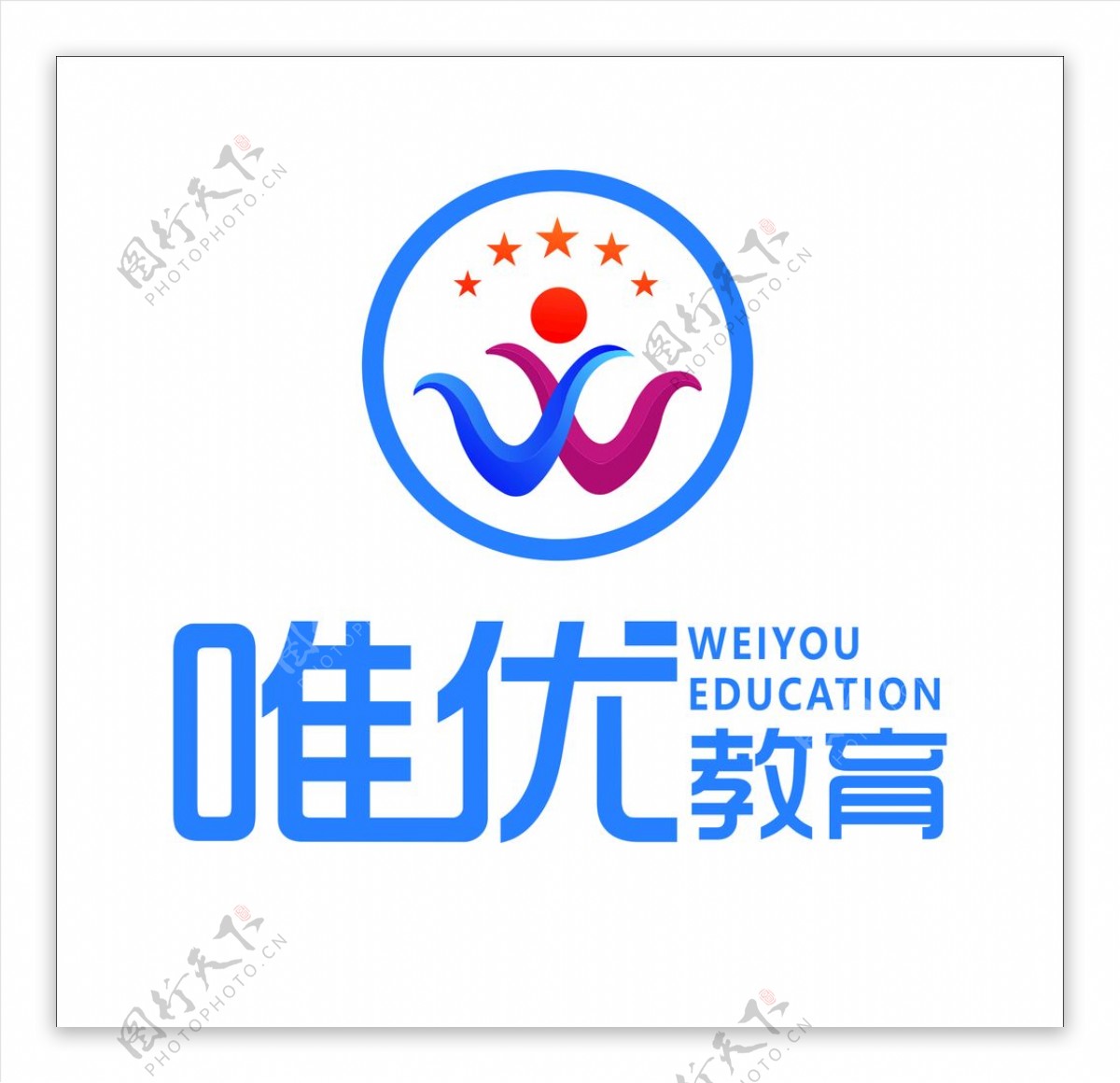 唯优教育logo图片