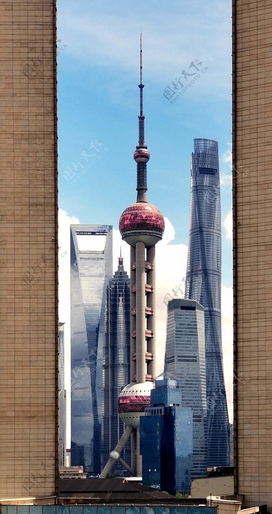 建筑上海东方明珠电视塔图片