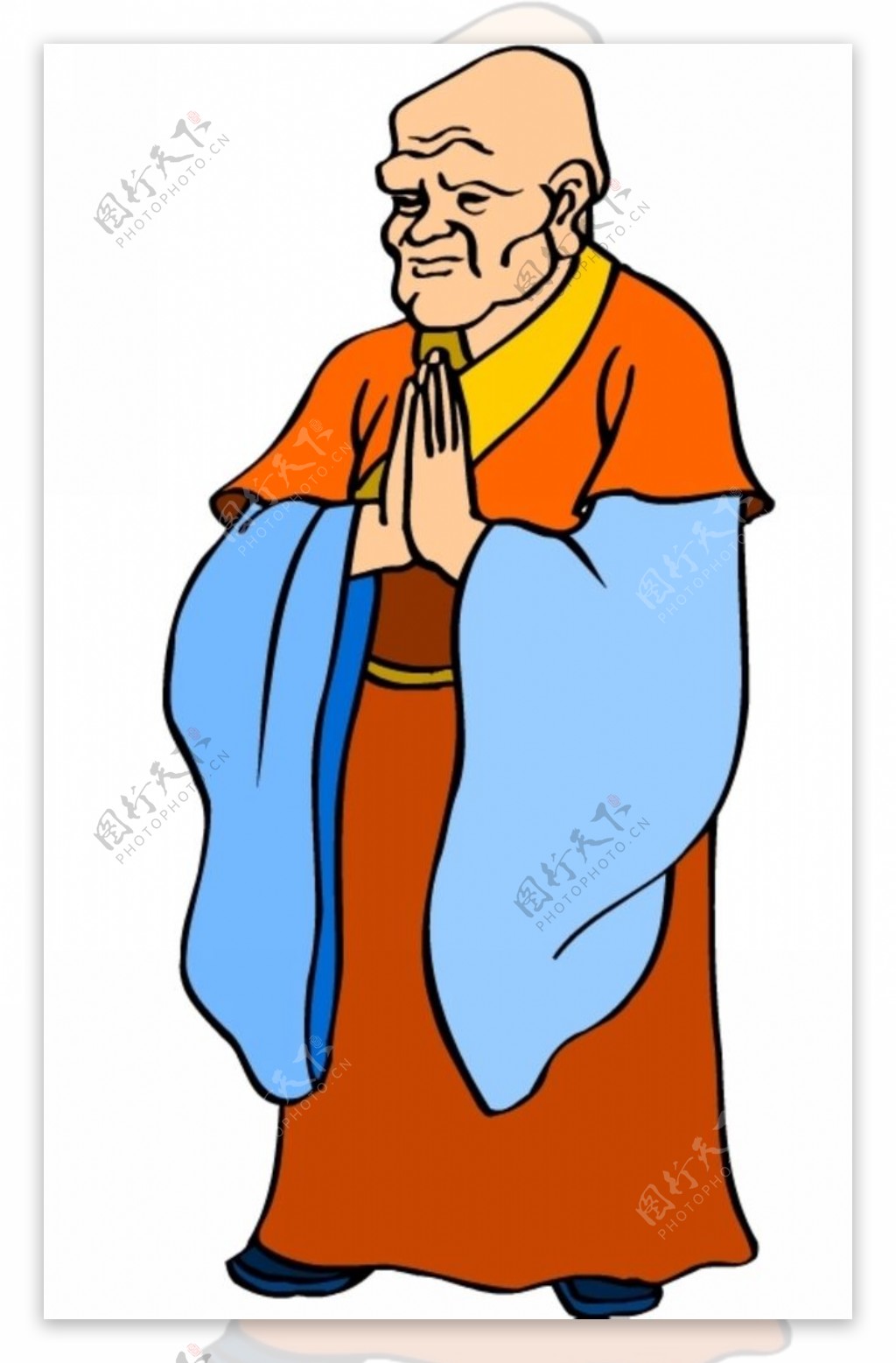 卡通宗教人物图片
