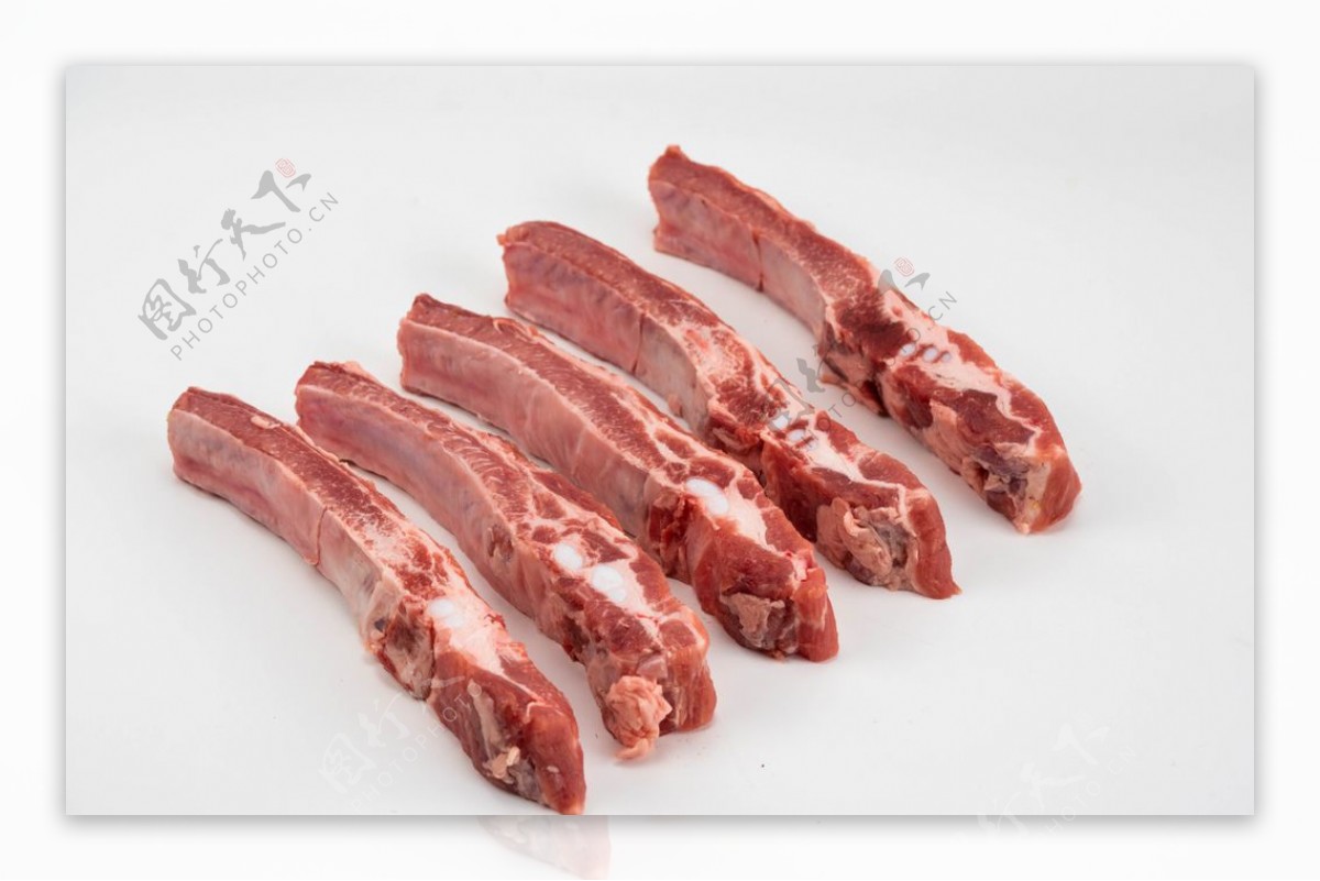 猪排美食食材背景海报素材图片