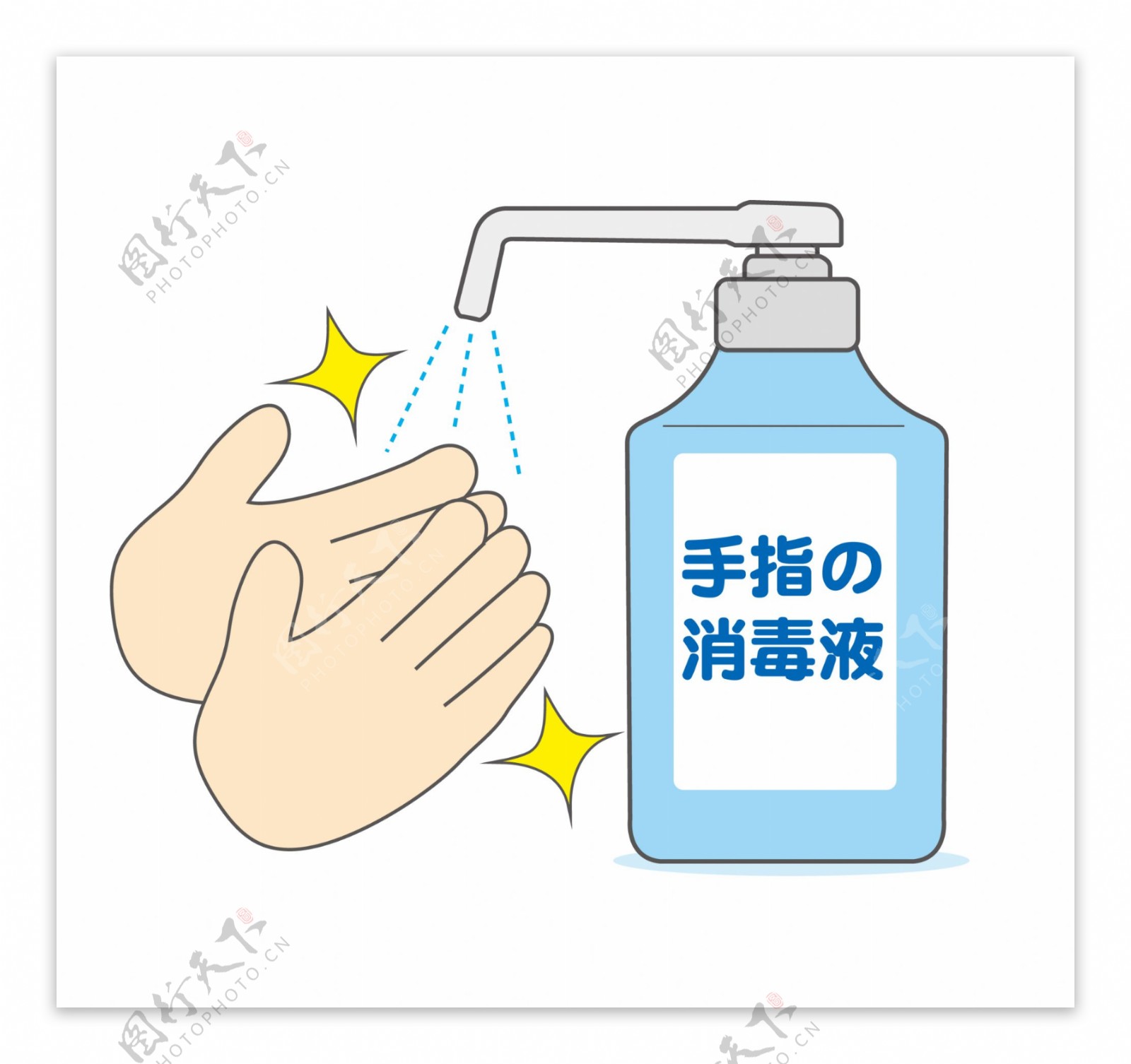 洗手液消毒液洗手图片