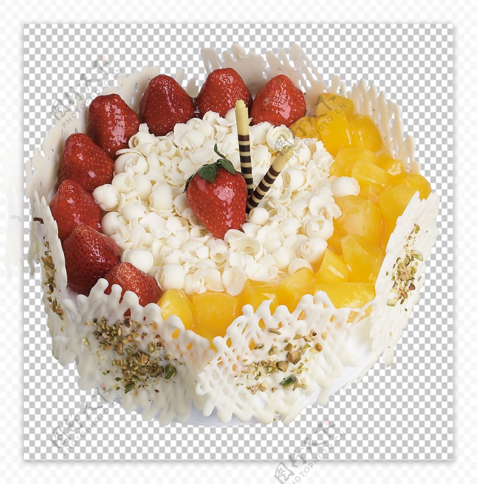 水果奶油生日蛋糕的做法_【图解】水果奶油生日蛋糕怎么做如何做好吃_水果奶油生日蛋糕家常做法大全_大头芳芳_豆果美食