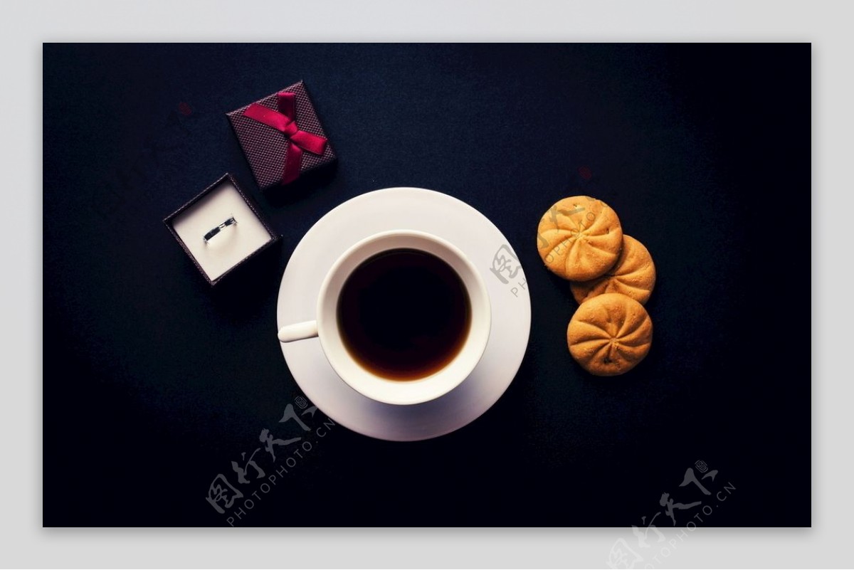 咖啡饼干图片