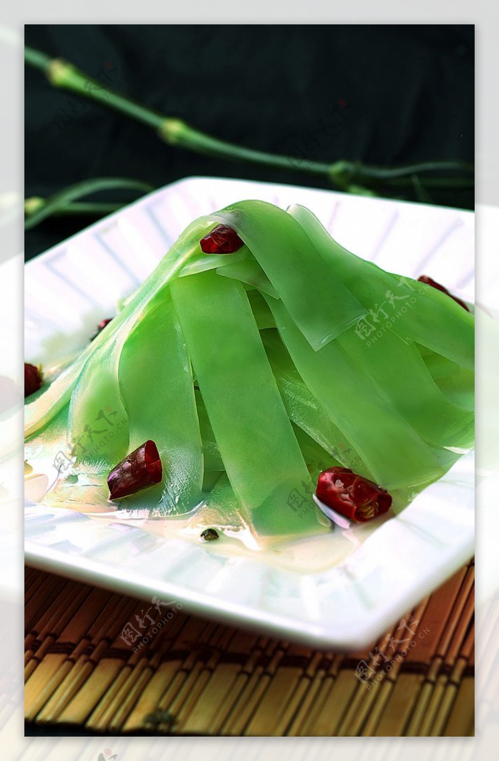 川菜炝锅青笋片图片