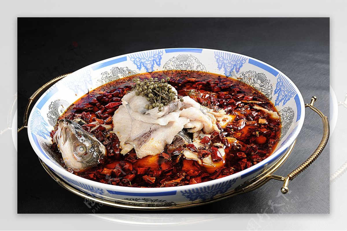 豫菜沸腾鱼图片