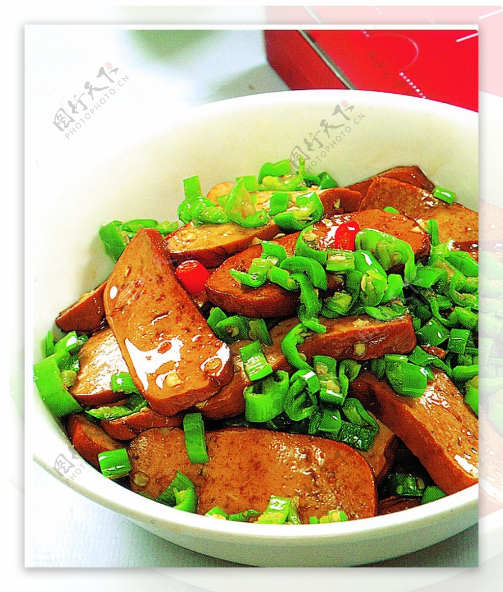 豫菜香辣豆腐干图片